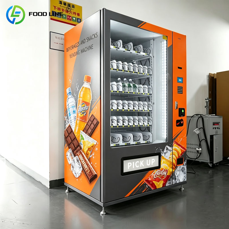 Popcorn Vending Machine - Snack-Automat Automatischer Süßigkeiten- und Getränkeautomat Intelligenter
