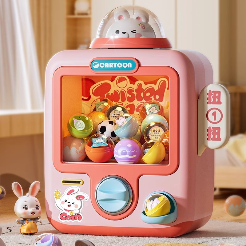 Arcade Game Vending Machine - Elektronisches Dinosaurier-Arcade-Klauenmaschinenspiel, Mini-Verkaufsklauenmaschine für Kinder, Preisspender-Spiel,