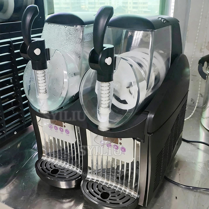 Slushie Machine Vending - 1/2-Gefäß-Slushie-Maschine für den gewerblichen Einsatz –