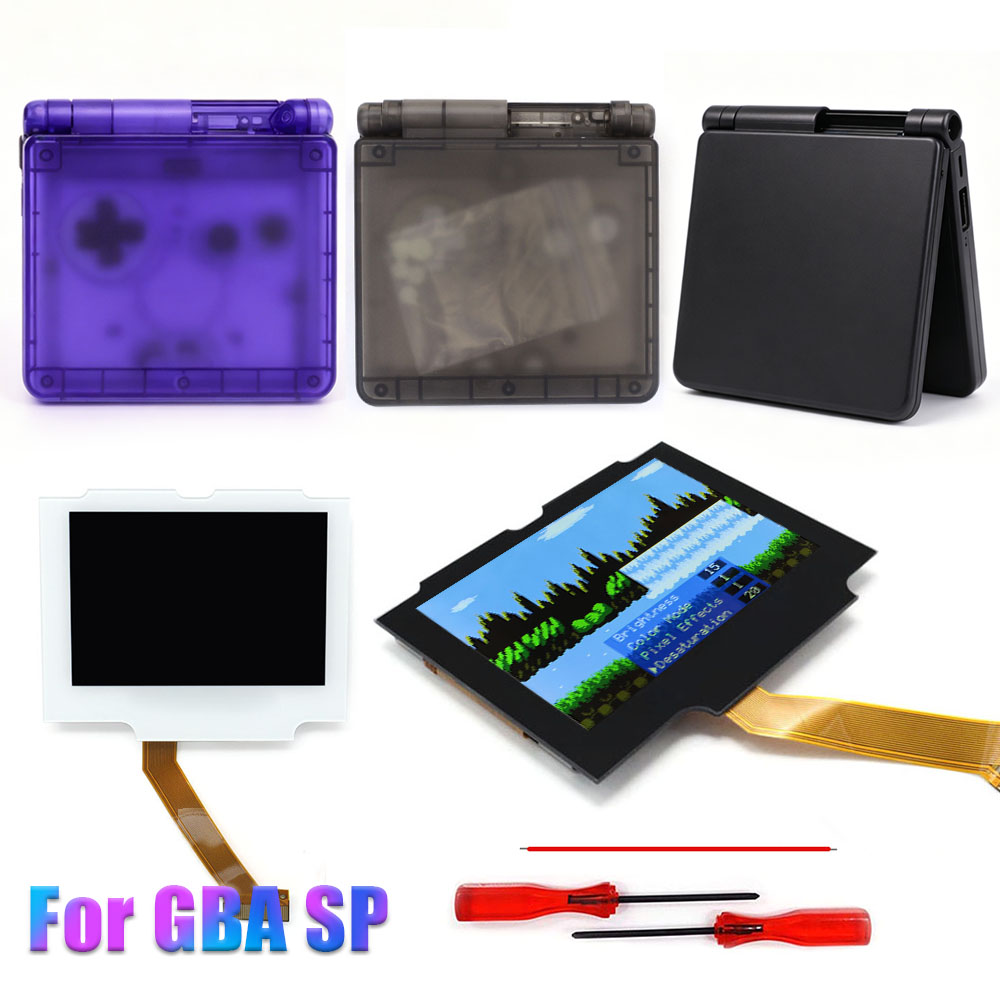 Lcd Screen Arcade - HISPEEDIDO 720x480 Vorlaminiert für GBA SP