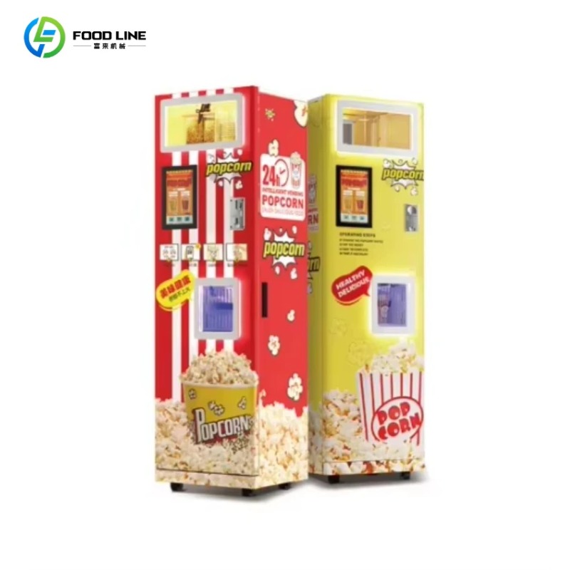 Popcorn Vending Machine - Maßgefertigter Bestseller Salzig-Süßer Popcorn-Automat mit Mehreren