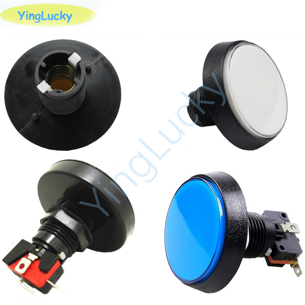 Coin Pusher Machine - 10 stücke Arcade-Taste 60mm LED-Licht Lampe