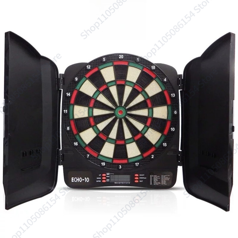 Electronic Dartboard Cabinet - Weiches Sicherheits-Dartboard-Set für Erwachsene und Kinder,