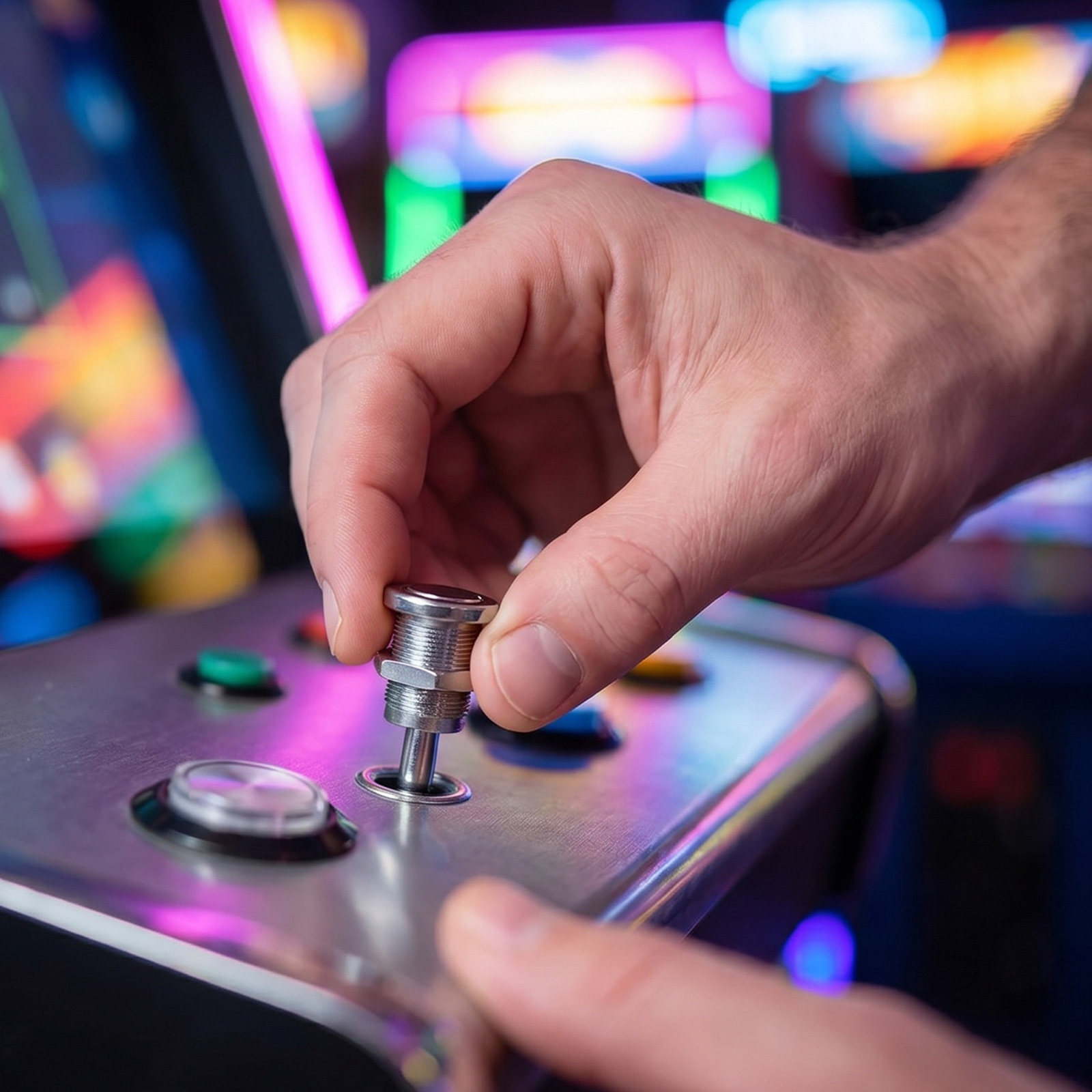 Münzabstoßknopf für Spielautom – Arcade Game Coin Bewertung und Preis