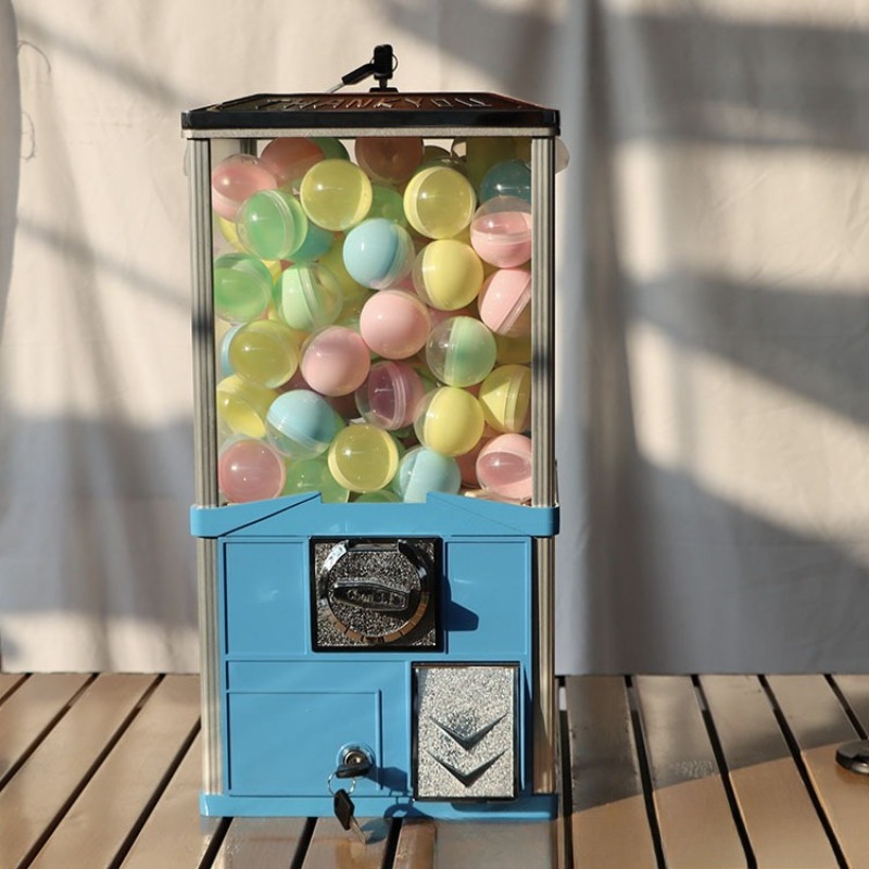 Quadratischer Tisch-Gashapon-A – Prize Capsule Toy Machine Bewertung und Preis