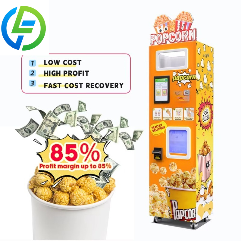 Maßgefertigter 24/7-Betrieb Po – Popcorn Vending Machine Bewertung und Preis
