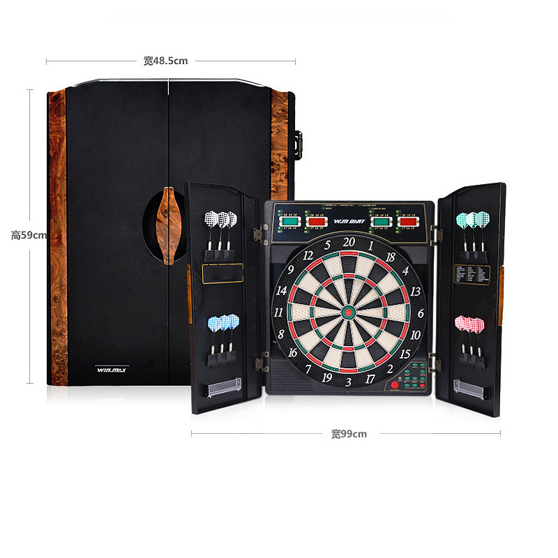 Elektronischer Dartschrank mit – Electronic Dartboard Cabinet Bewertung und Preis