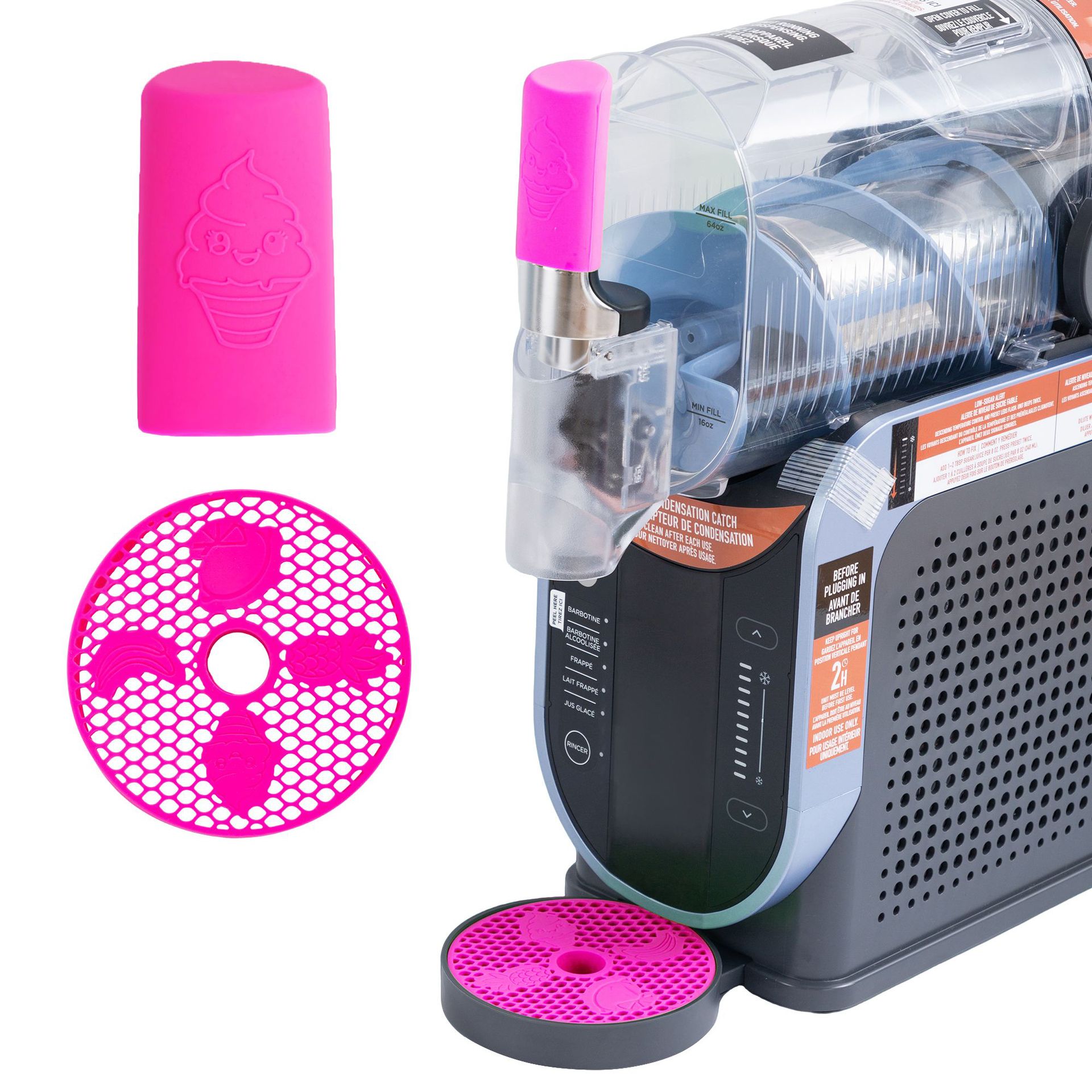 Griffabdeckung und Abtropfscha – Slushie Machine Vending Bewertung und Preis