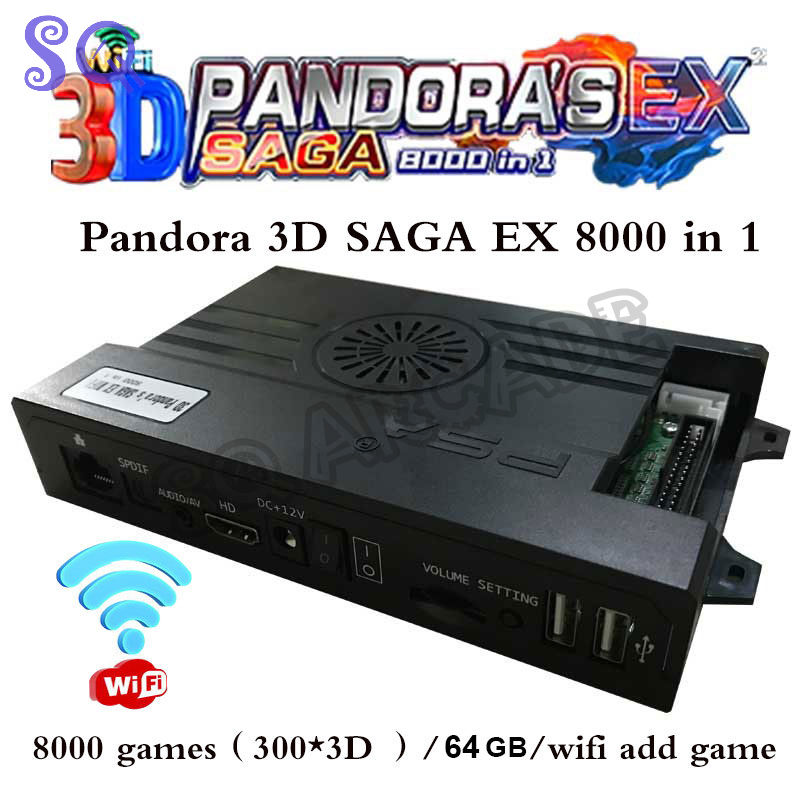 Arcade Pandora Saga Box Ex2 80 – Arcade Game Cabinet Bewertung und Preis