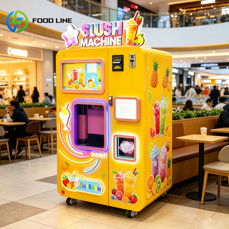 Intelligenter Slushy-Verkaufsa – Slushie Machine Vending Bewertung und Preis