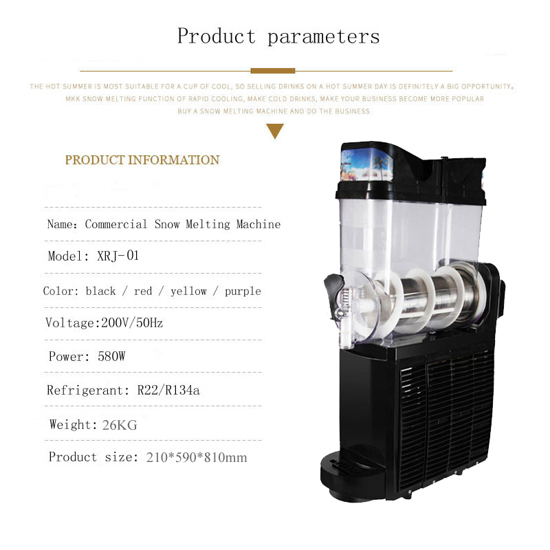 15L Kommerzielle Slushie-Masch – Slushie Machine Vending Bewertung und Preis