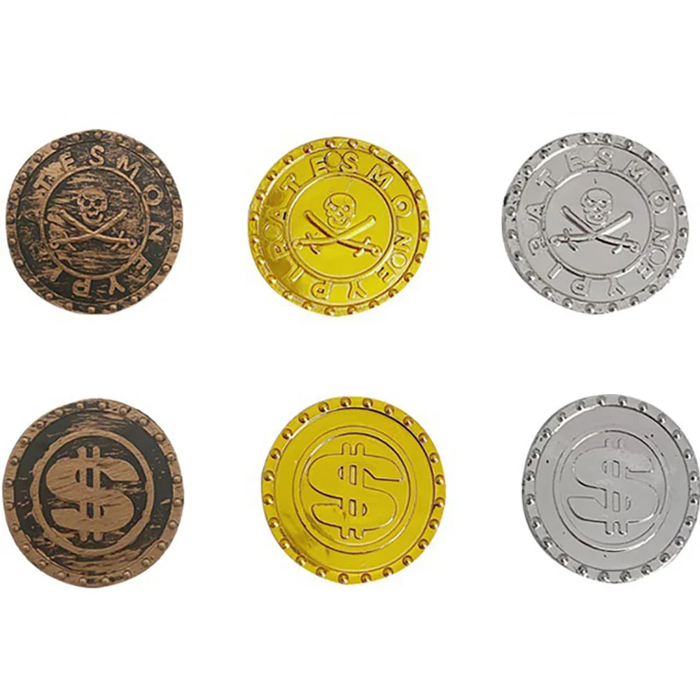 100/200PCS Kunststoff Piraten  – Arcade Game Coin Bewertung und Preis