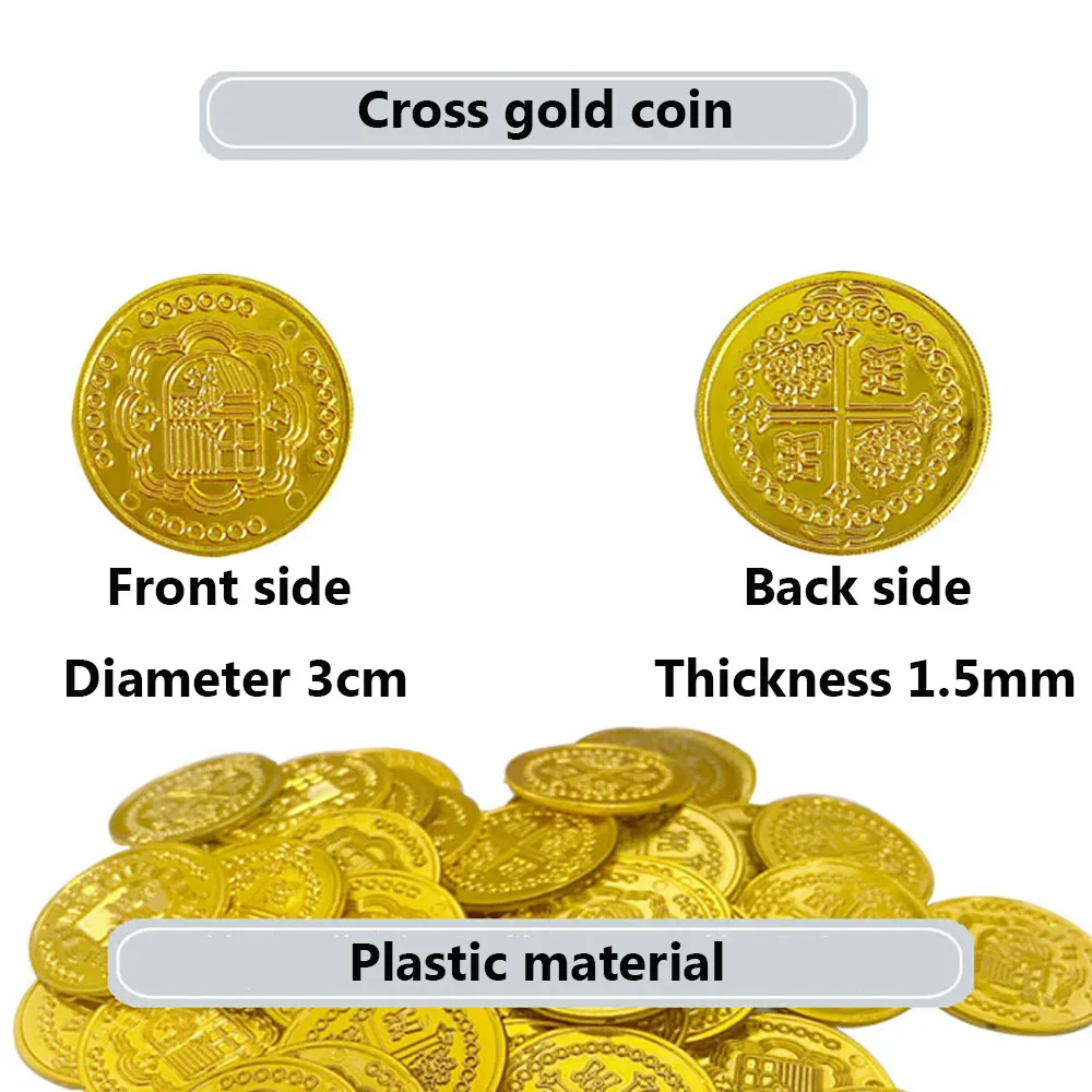 100/200PCS Kunststoff Piraten  – Arcade Game Coin Bewertung und Preis