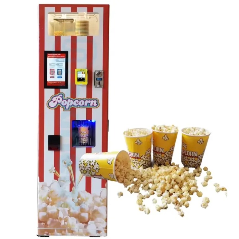 Maßgefertigter Bestseller Salz – Popcorn Vending Machine Bewertung und Preis