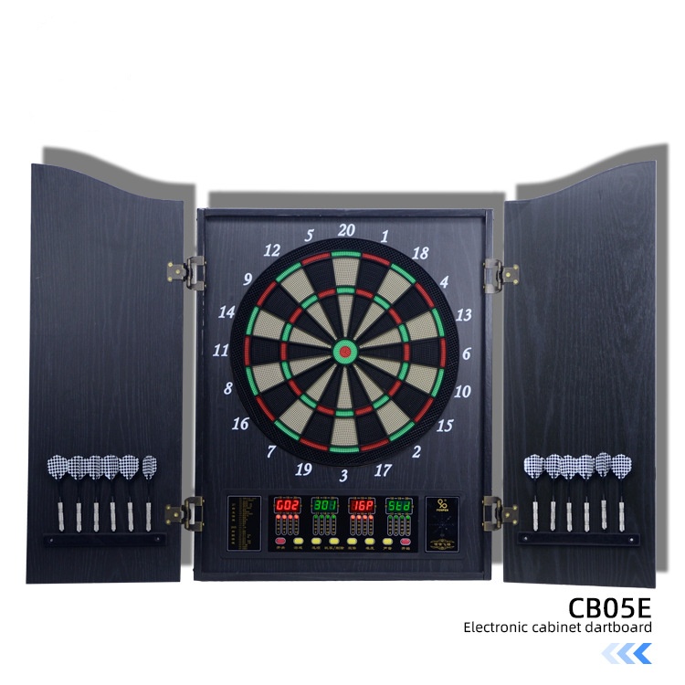 Luxuriöser elektronischer Dart – Electronic Dartboard Cabinet Bewertung und Preis
