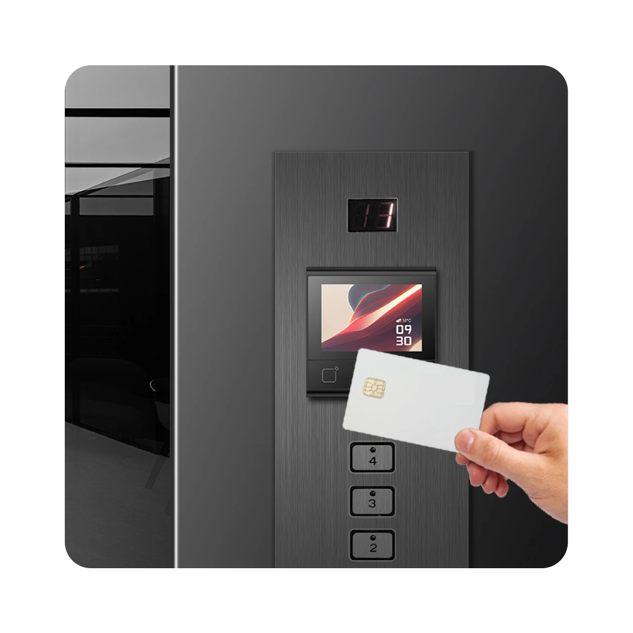 DW200 Ethernet-Zutrittskontrol – Nfc Card Reader Vending Bewertung und Preis