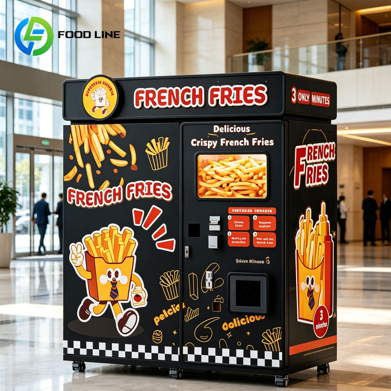 Vollautomatischer Pommes-Frite – Popcorn Vending Machine Bewertung und Preis