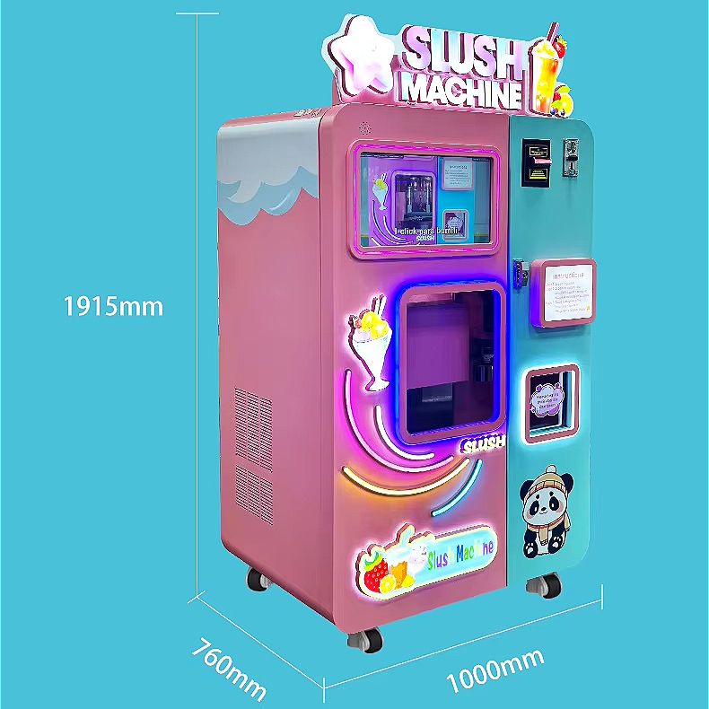Eis-Slush-Verkaufsautomat Gefr – Slushie Machine Vending Bewertung und Preis