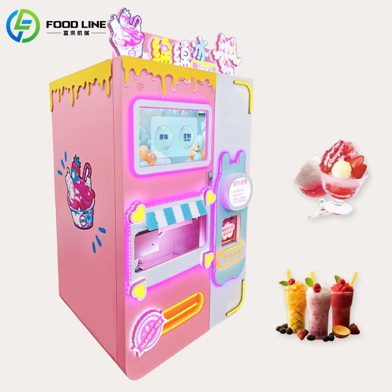 Automatischer Smoothie-Verkauf – Slushie Machine Vending Bewertung und Preis