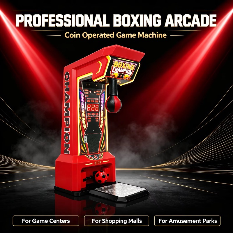 2-in-1 Münzbetriebener Boxauto – Boxing Machine Arcade Bewertung und Preis
